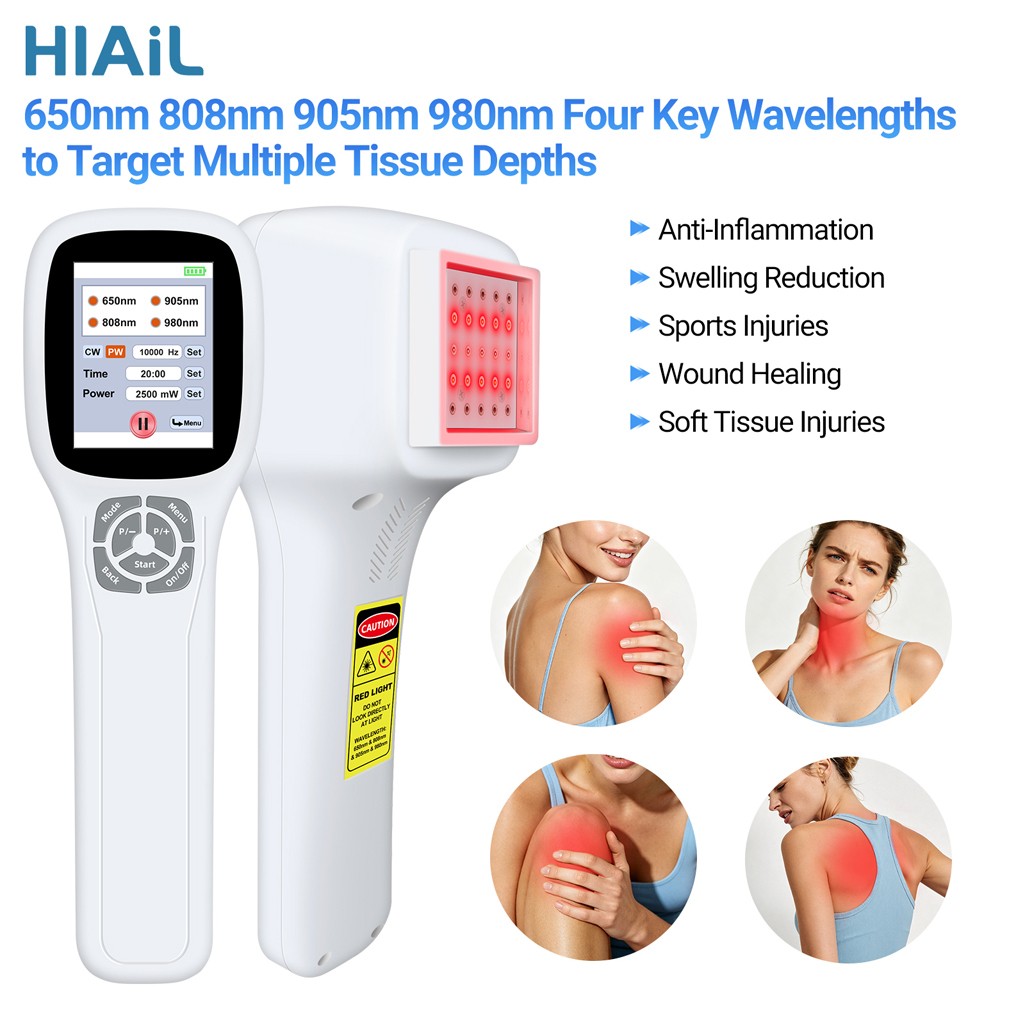 650nm 808nm 905nm 980nm Laser Therapy Devic Soft Red Light Laser for Pain Relief