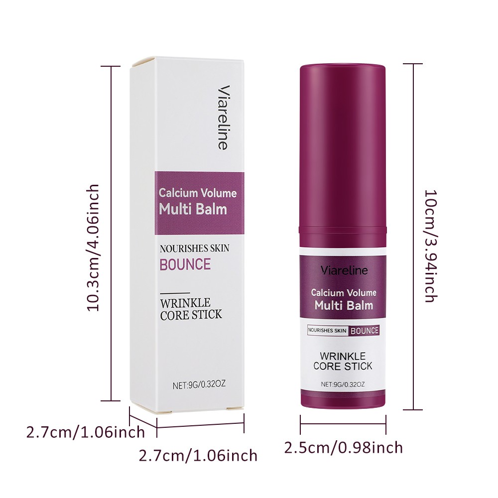 2Pack Collagen Moisturing Stick Calcium Volume Multi Balm Wrinkle Core Stick USA