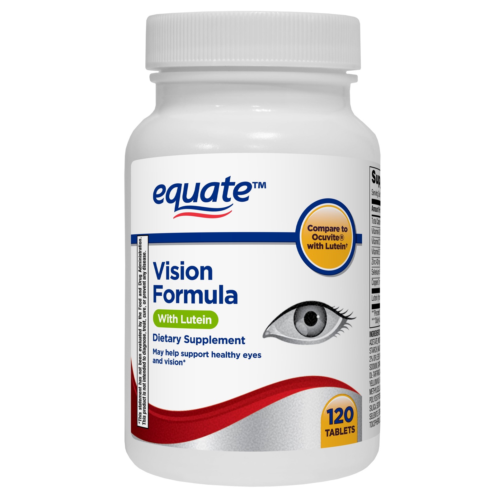 Vision Formula W/ Lutein Tablets 120Ct (Ocuvite Compare)