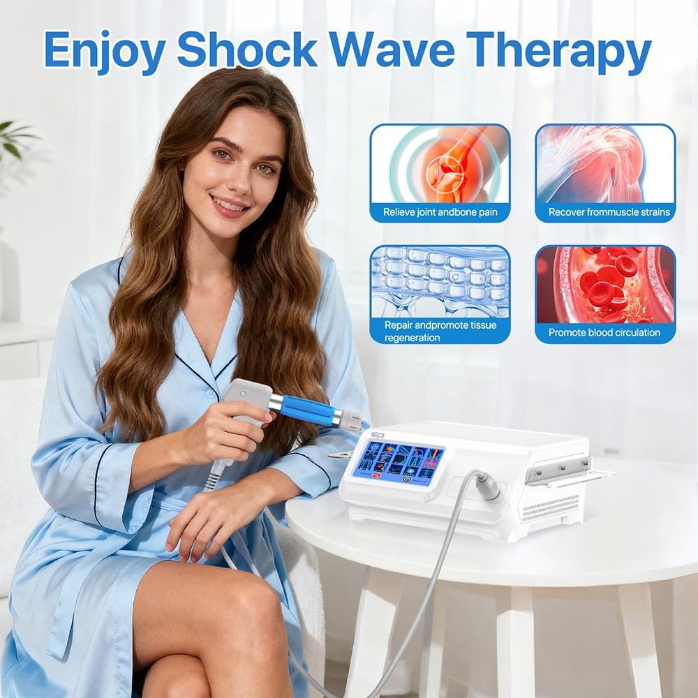 USED Kalecope 8 Bar ED Shockwave Therapy Machine for Pain Relief Removal Q60