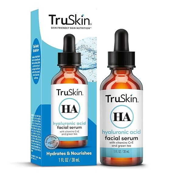 BUY 3 GET 1 FREE (Add 4) TruSkin Hyaluronic Acid Serum + Vitamin C, Cica, 1 oz
