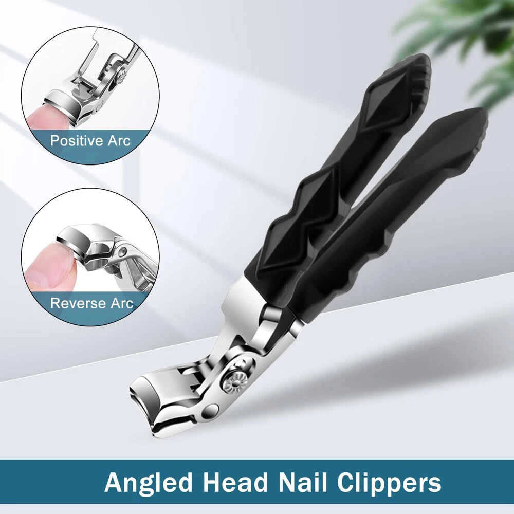 Professional Large Toe Nail Clippers For Thick Nails Duty Stainless