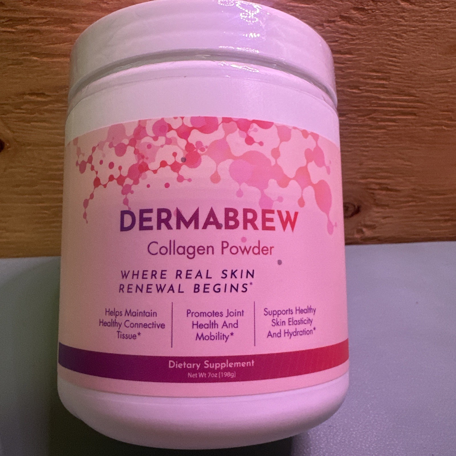 NEW SEALED DermaBrew – Collagen Powder Skin Hydration & Glow (30 Serv) EXP 05/27