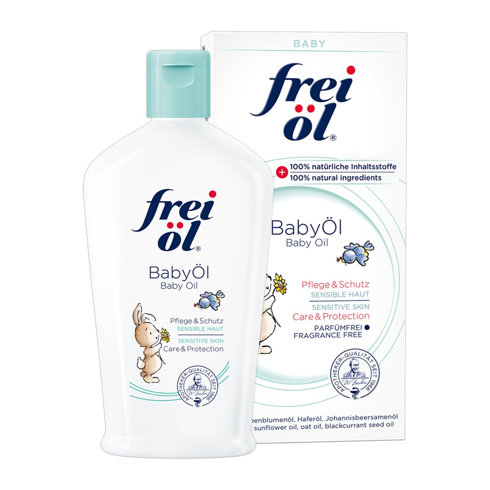 frei öl Baby Oil – 100% natural ingredients – for 4.73 Fl Oz (Pack of 1)