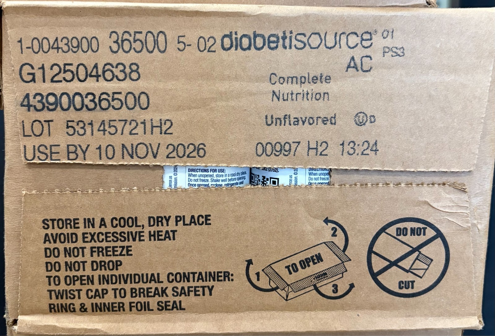 Diabetisource Ac 1.2- 24 Per Case