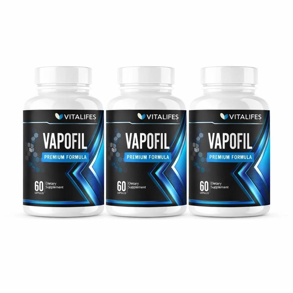 Vapofil Advanced Male Pills Vapo Fil Formula Supplement 60 Capsules