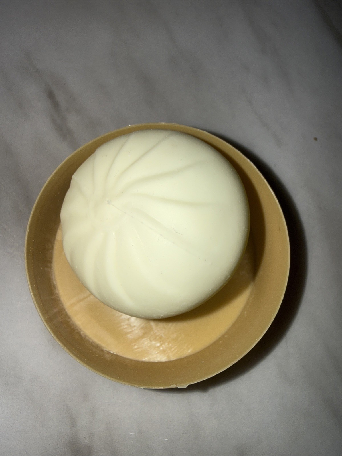 Small Yellow Dumpling Tear-Resistant Rubber Squeeze Ball Stress Reliever Toy
