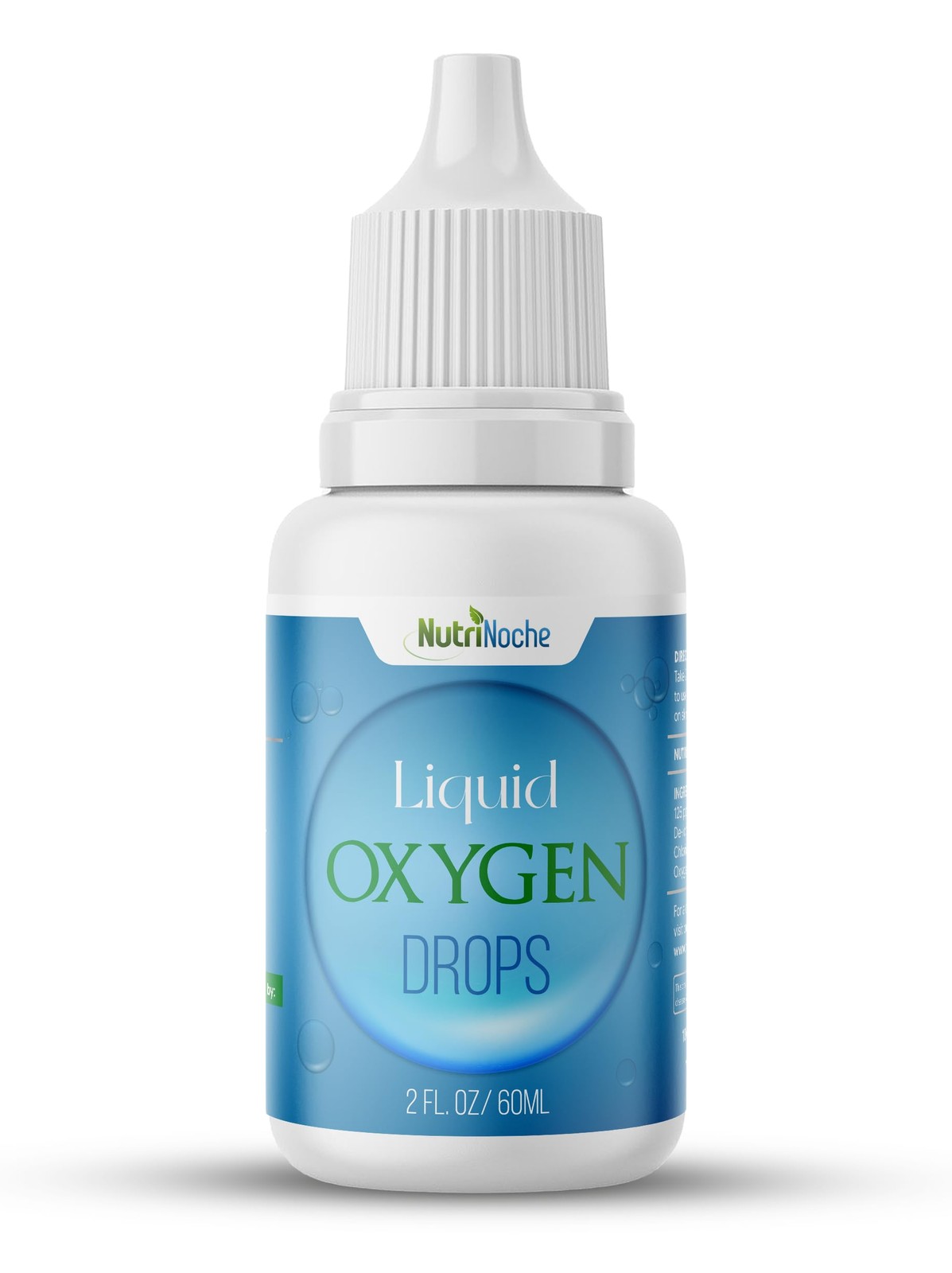 NutriNoche Liquid Oxygen Drops for Humans – High Potency Liquid Oxygen Supple…
