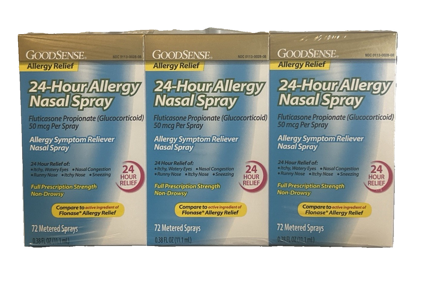 Allergy Relief Nasal Spray Fluticasone 432 Sprays Compare Flonase Exp 2/2027