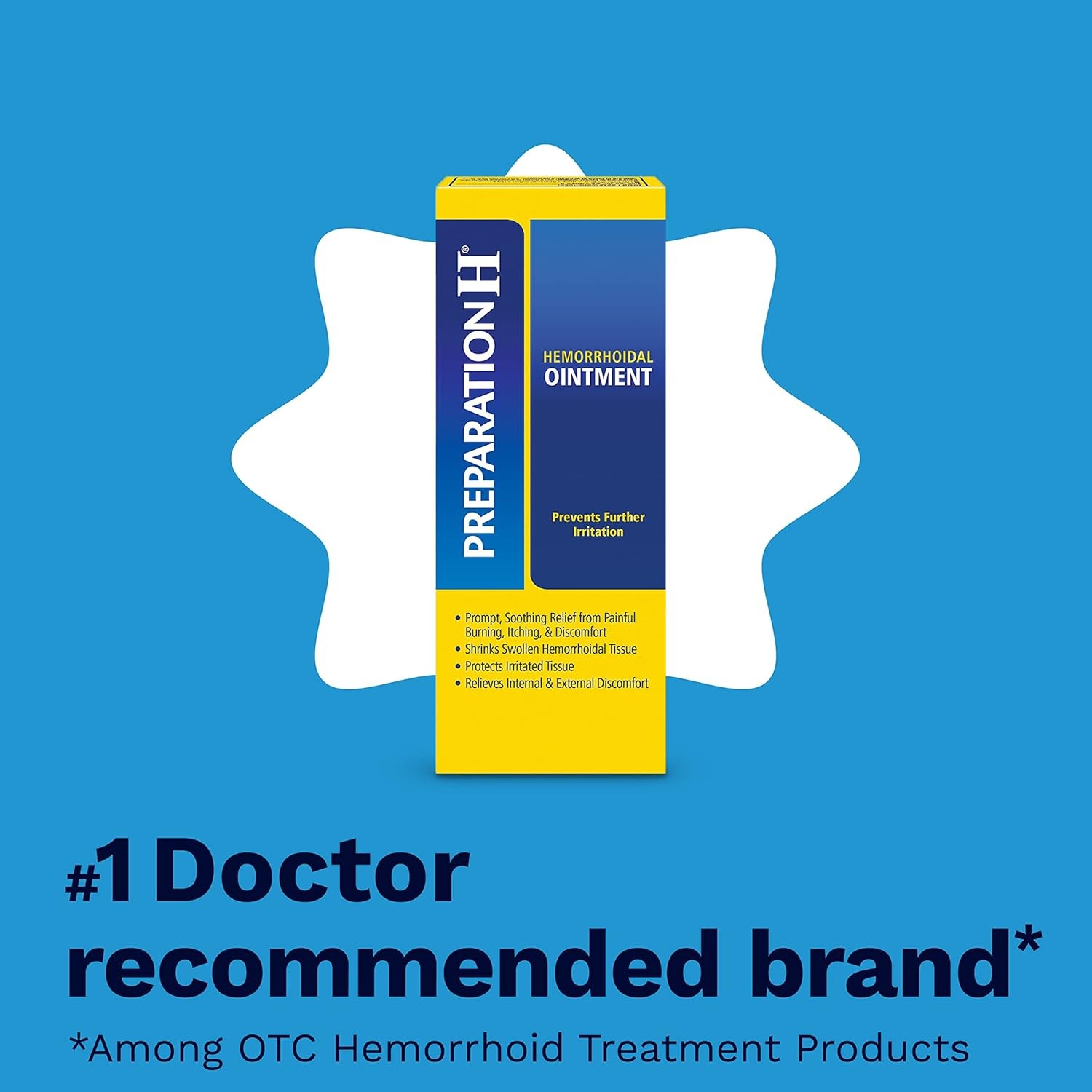 Preparation H Hemorrhoid Ointment, Itching, Burning and Discomfort Relief – 1 Oz
