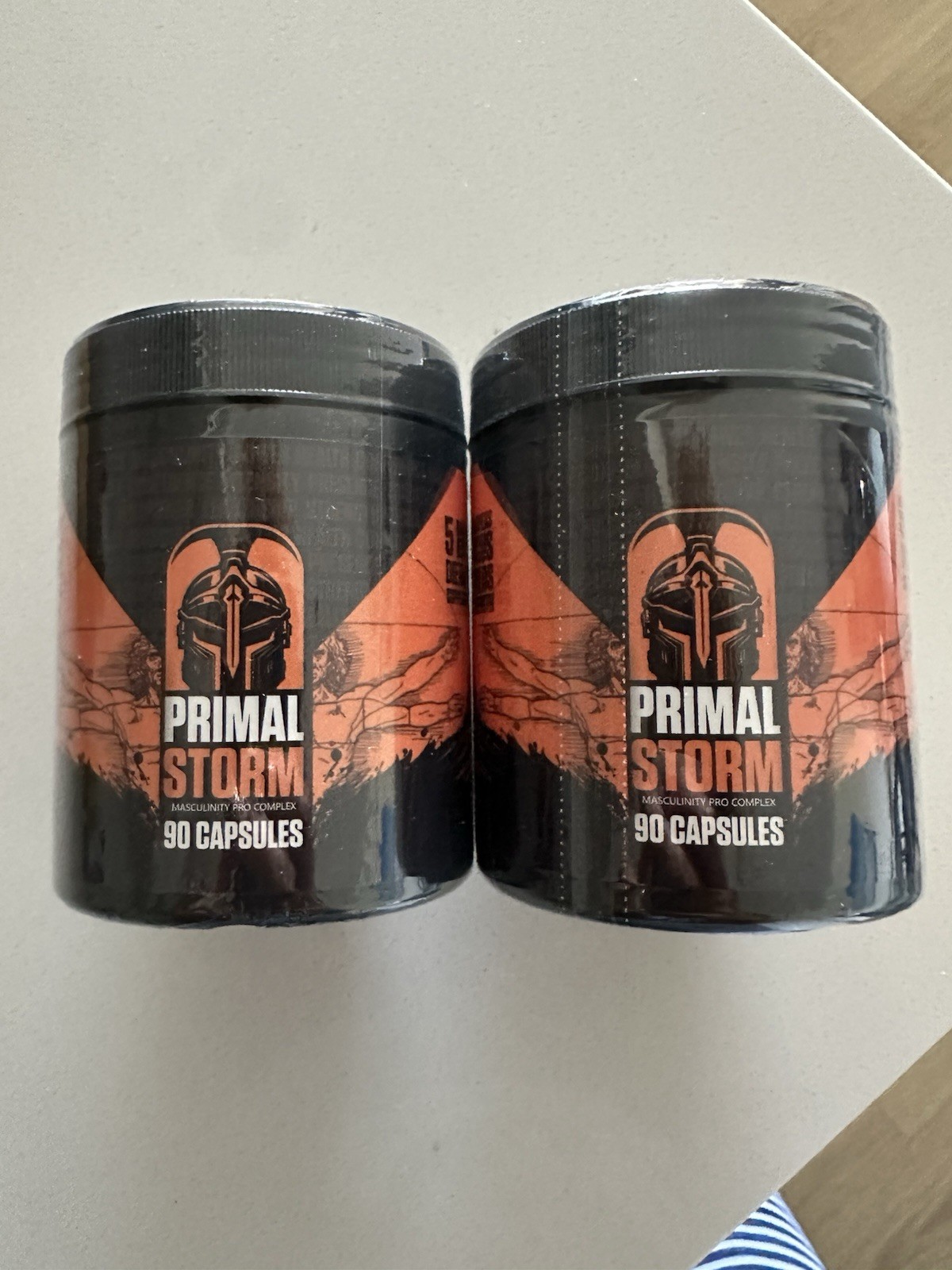 2-Pack Primal Storm Capsules – PrimalStorm Daily Male Health Support – 180 Caps