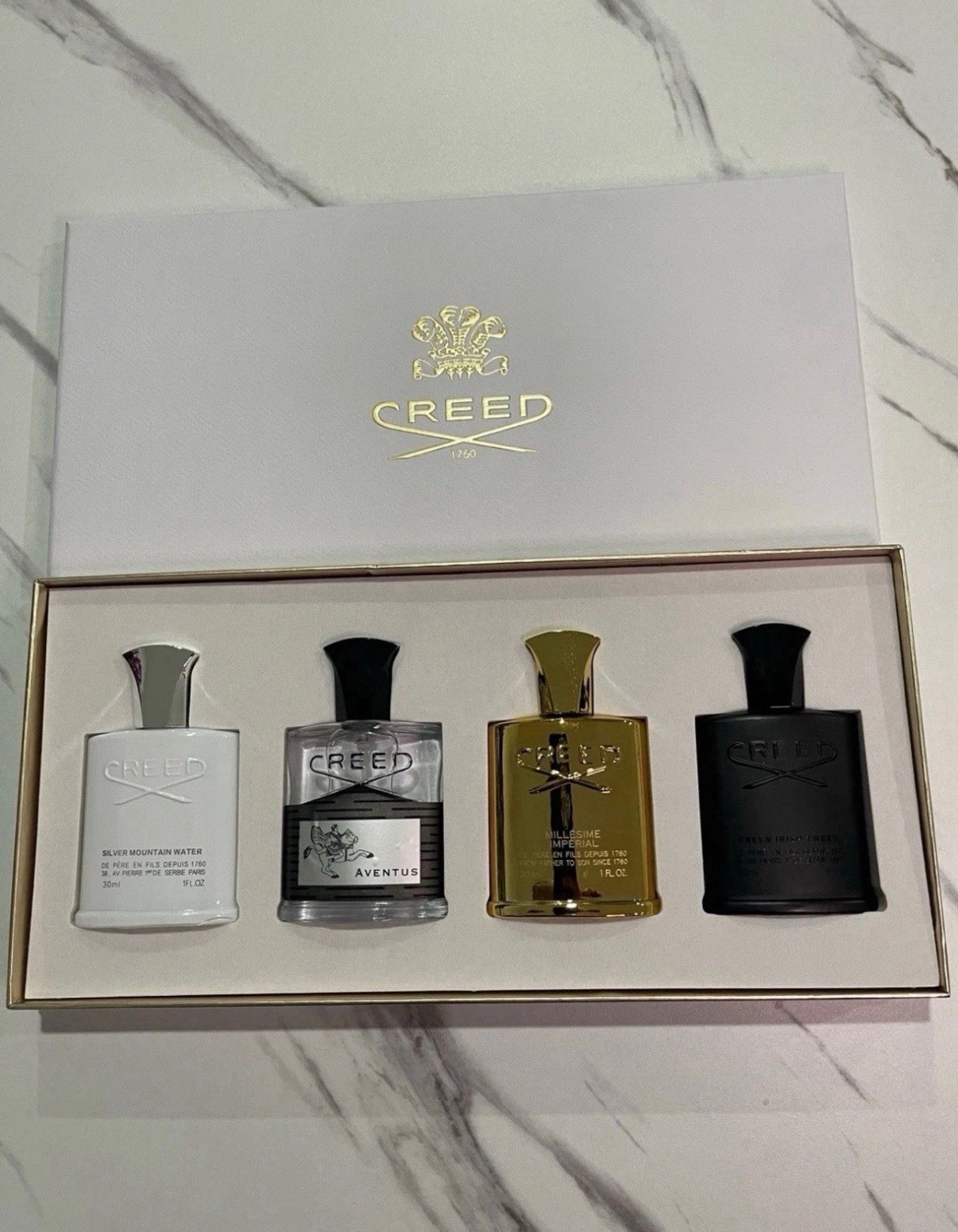 Creed 4 Piece Gift Set 30 ML Each New & Sealed