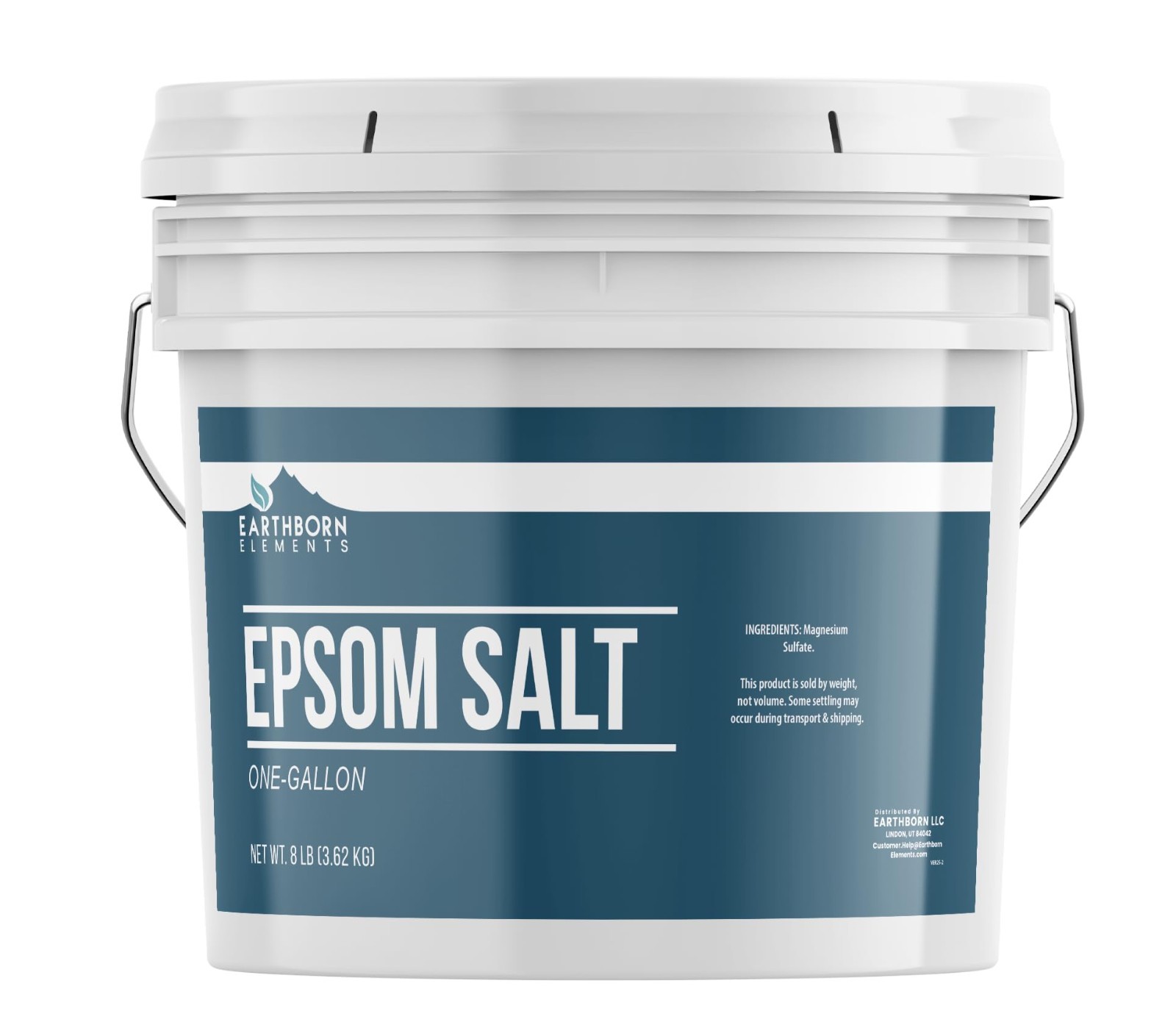 Epsom Salt 8 Lb – Ideal for Bath Soaks, Foot Soaks, Personal Care & Gardening