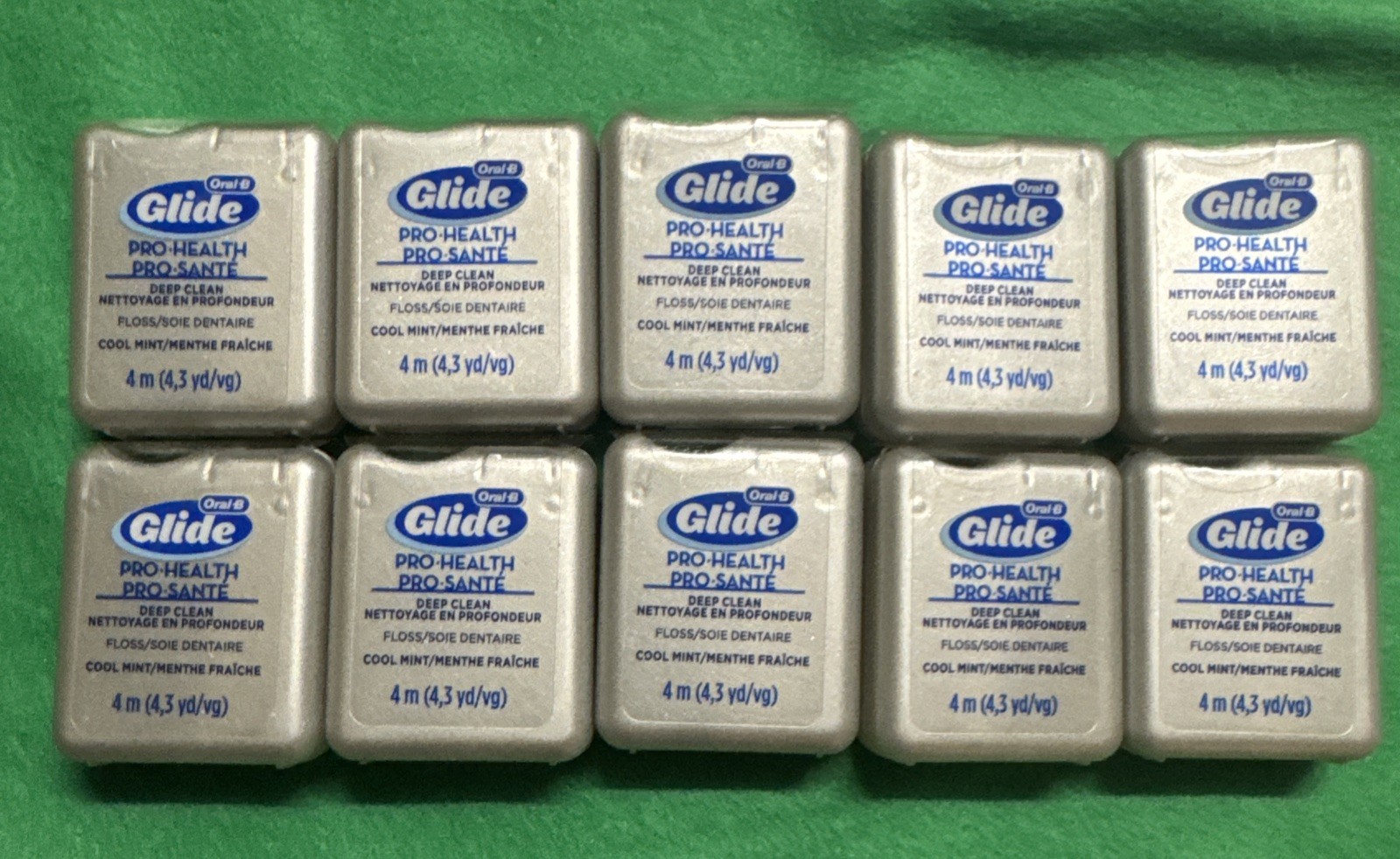 10 Oral-B Glide Pro-Health Dental Floss Original 4M Discontinued New