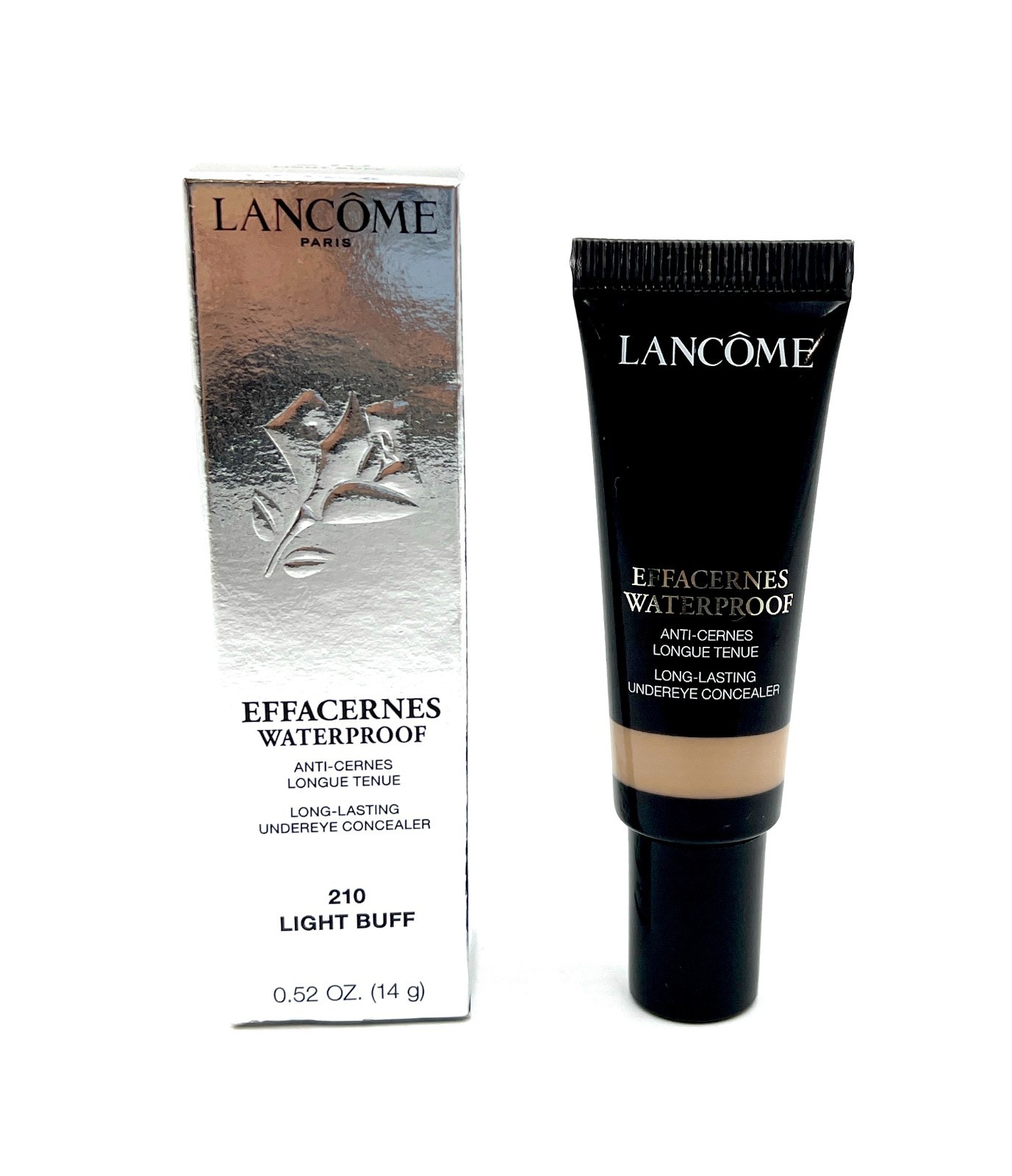Lancome Effacernes Waterproof Under eye Concealer ~ 14g ~ 210 Light Buff