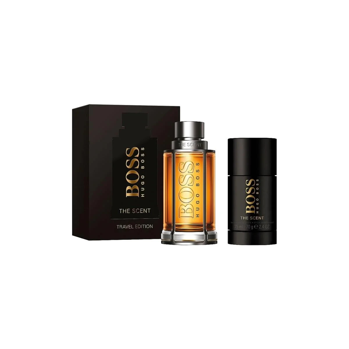 HUGO Boss The Scent Travel Edition Eau De Toilette Edition De Voyage Mens 2.4 Oz
