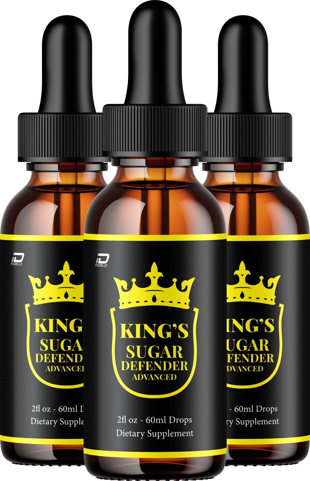 (3 Pack) Kings Sugar Defender Liquid Drops – Kings SugarDefender Natural Blend