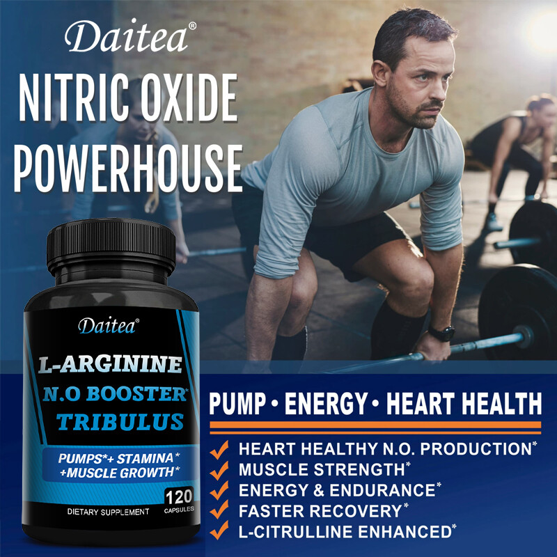 Enhance Athletic Performance Nitric Oxide Capsules Stimulat Physical Potential
