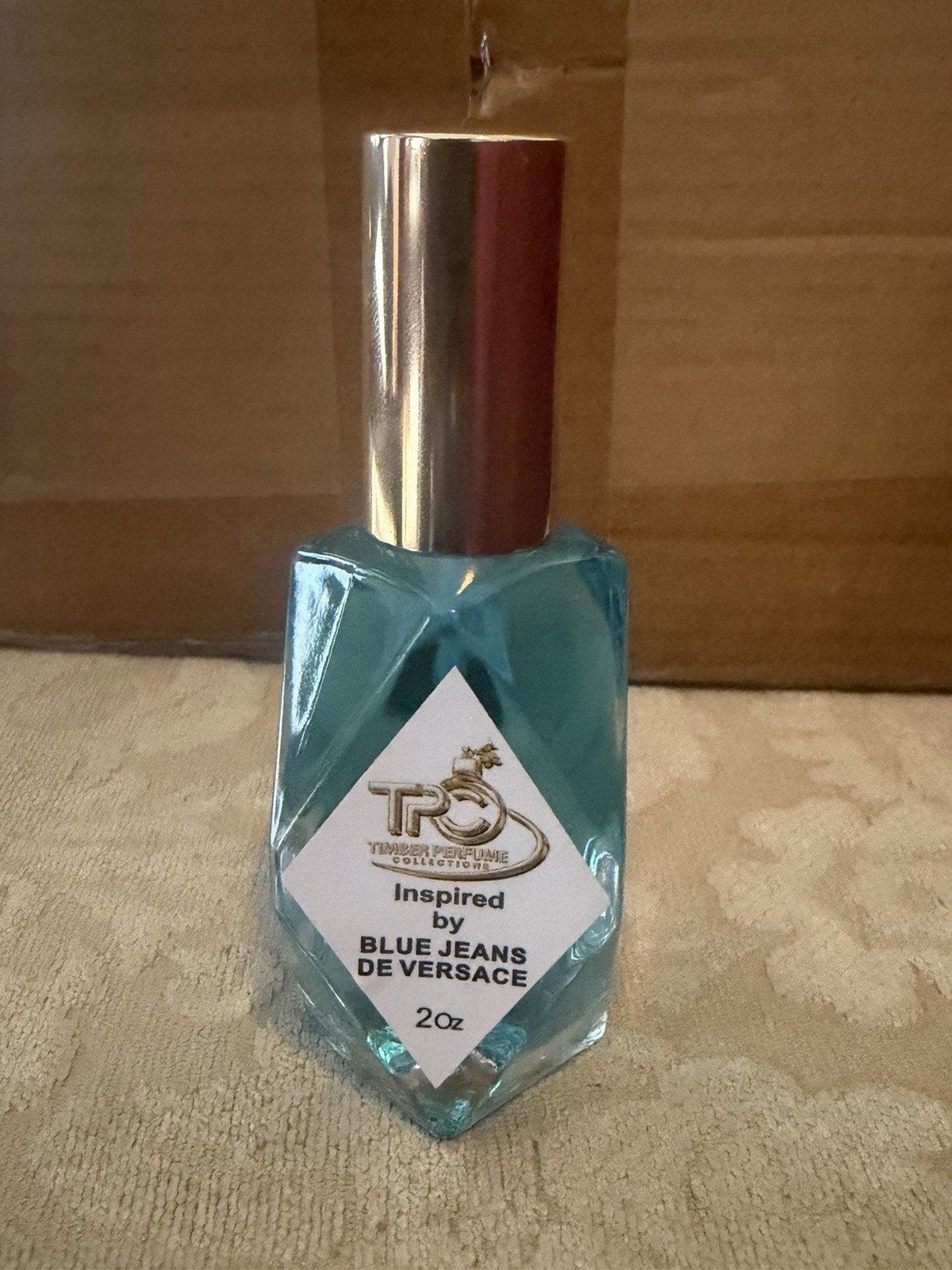 TRS Inspired by Blue Jeans de Versace Perfume Spray 2 oz Blue Bottle