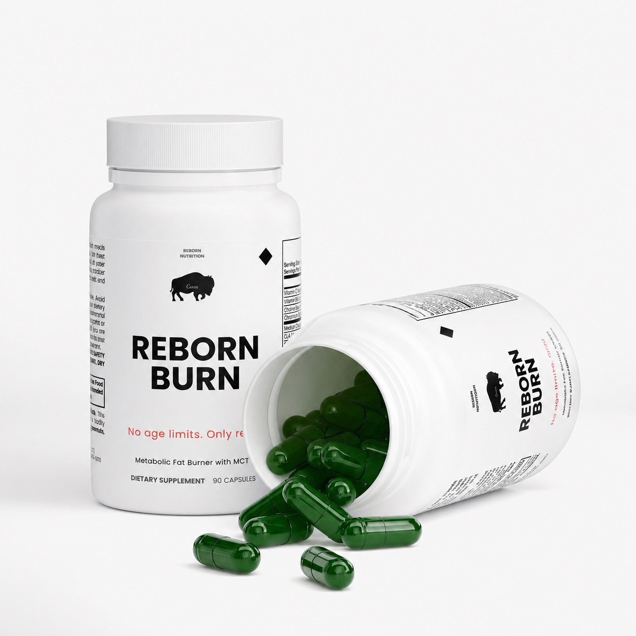 Metabolic Fat Burner Natural Capsules Energy, Focus & Weight Support – 90 Caps