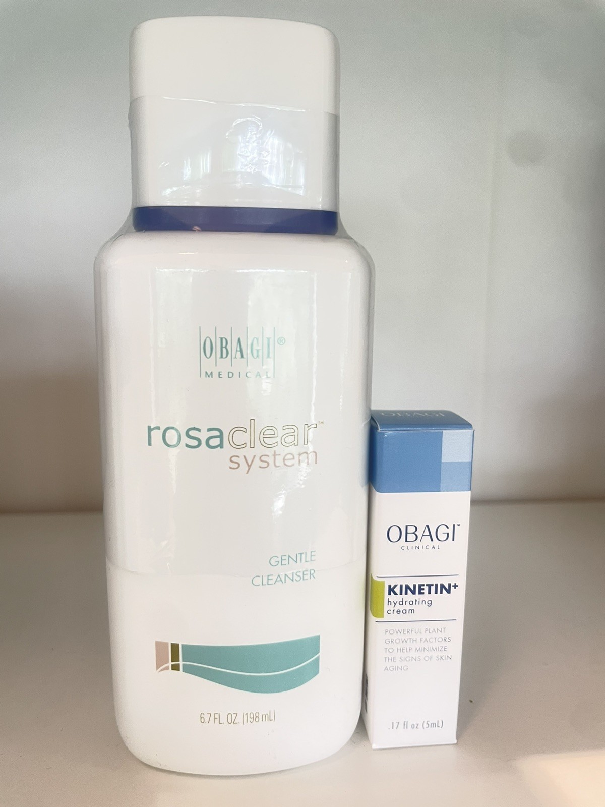 Obagi Nu-Derm Gentle Rosa Cleanser 6.7 fl oz plus gift