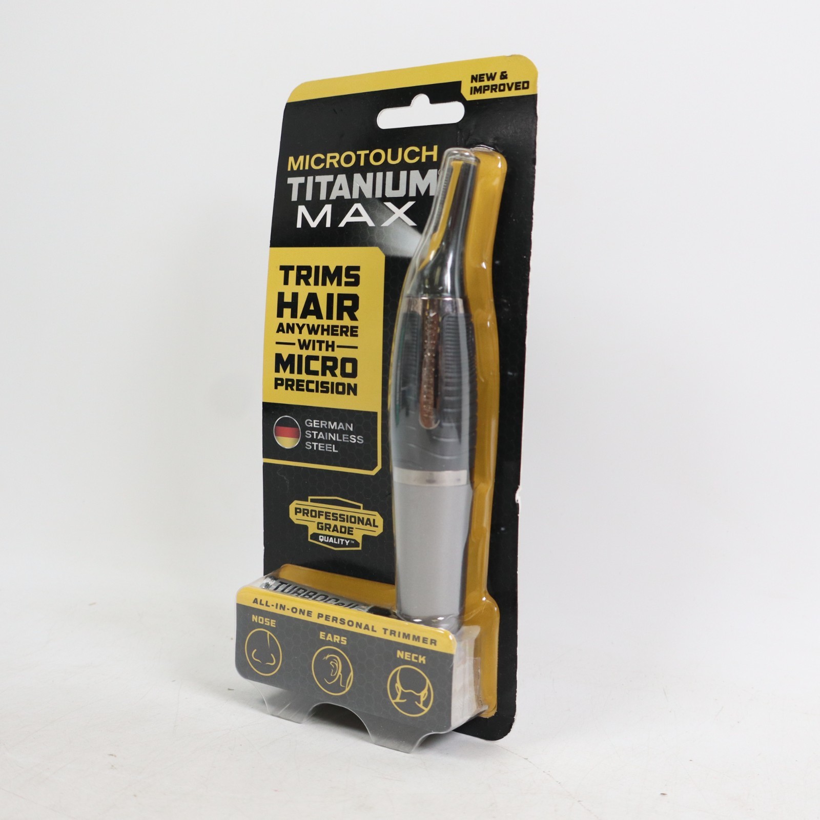 Microtouch Titanium Max Micro-Precision Trimmer For The Ultimate Groom