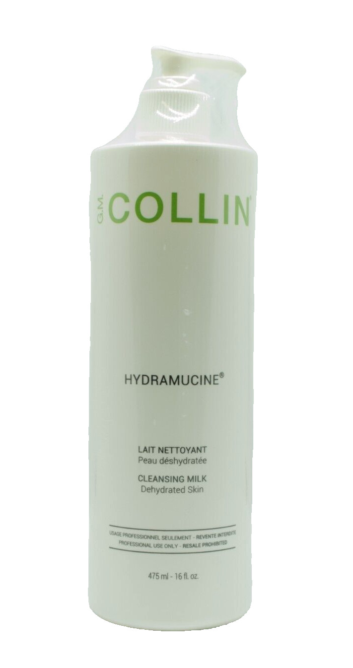 G.M. COLLIN Hydramucine Cleansing Milk Pro Size 16oz/475 ml New Sealed 2026