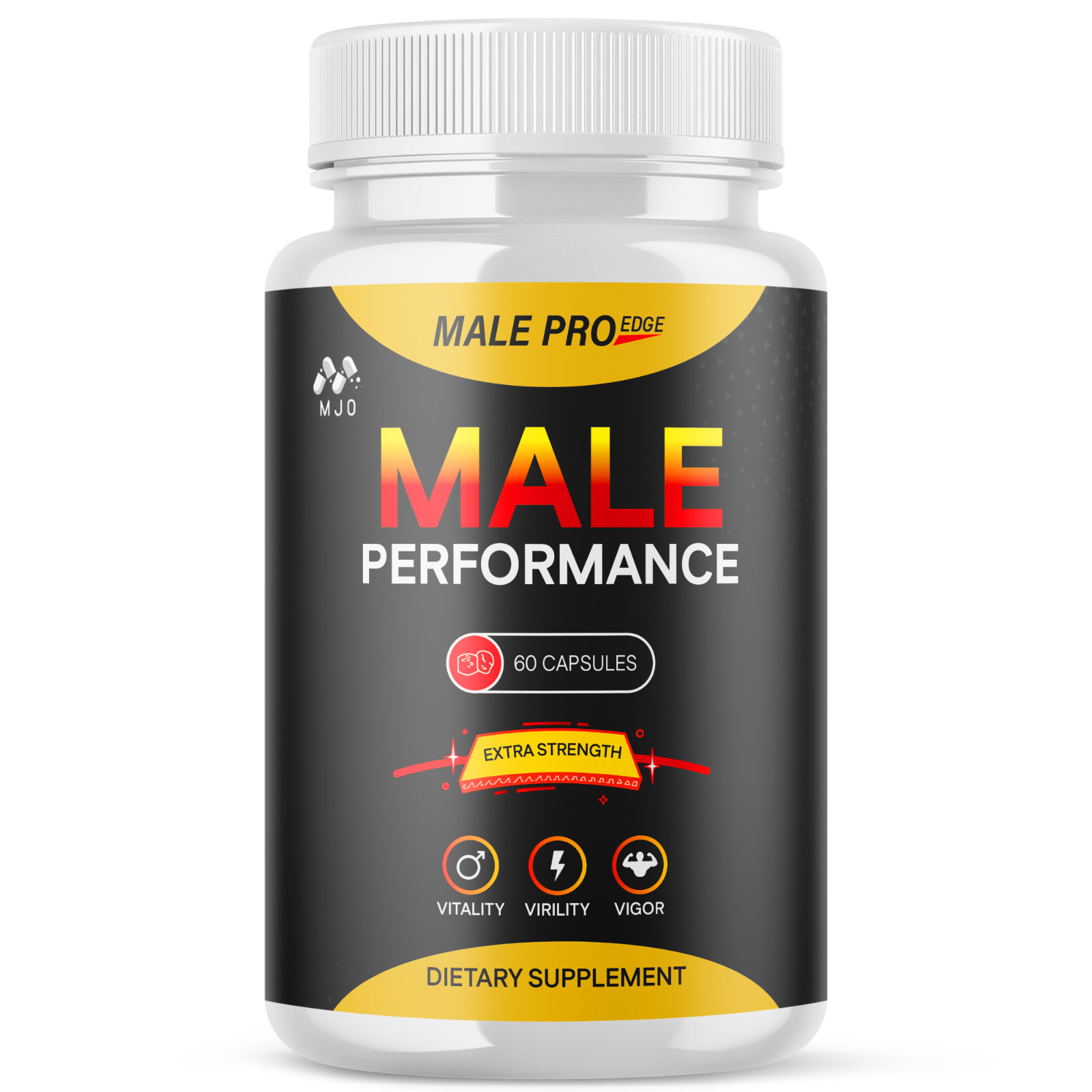 (1 Pack) Male Pro Edge Advanced Male Health & Performance Support 60 Capsules