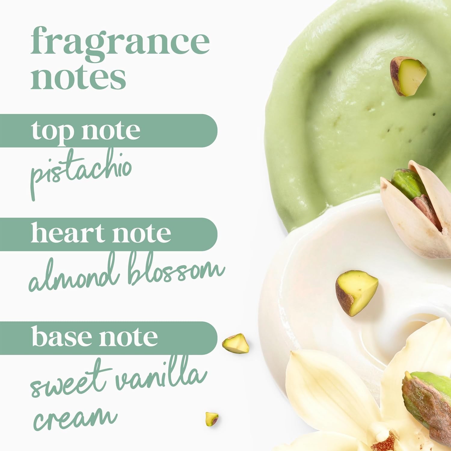 Dove Hydrating Body Wash for Women Pistachio & Vanilla Cream for Hydrated &