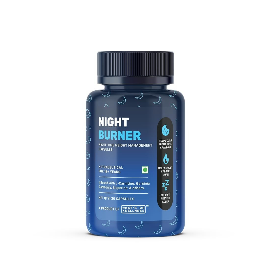 Night Burner Weight Management Capsules 30 Count Night-Time Wellness Care