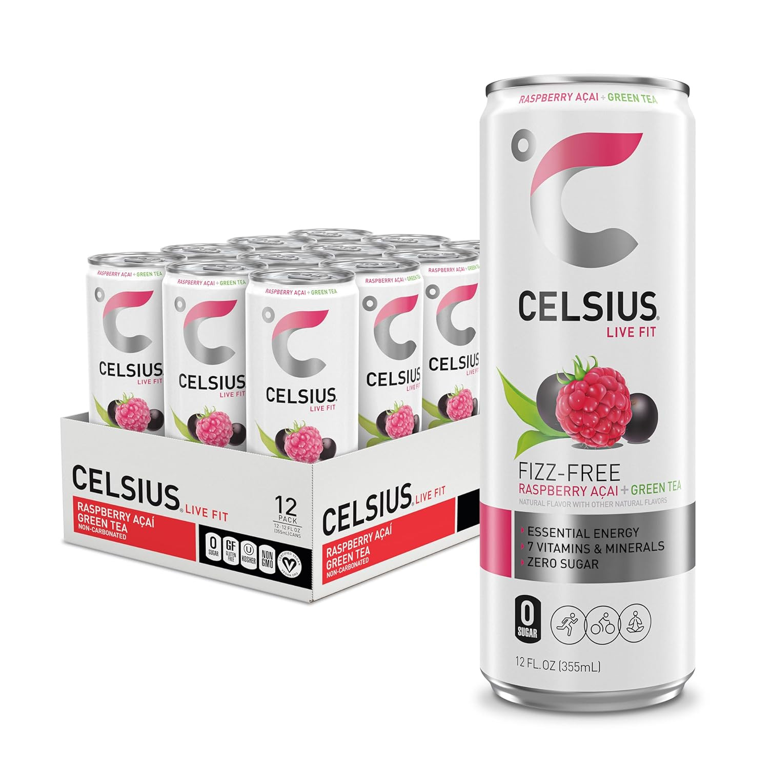 CELSIUS Assorted Flavors Official Variety Pack, Functional Essential Energy Drin