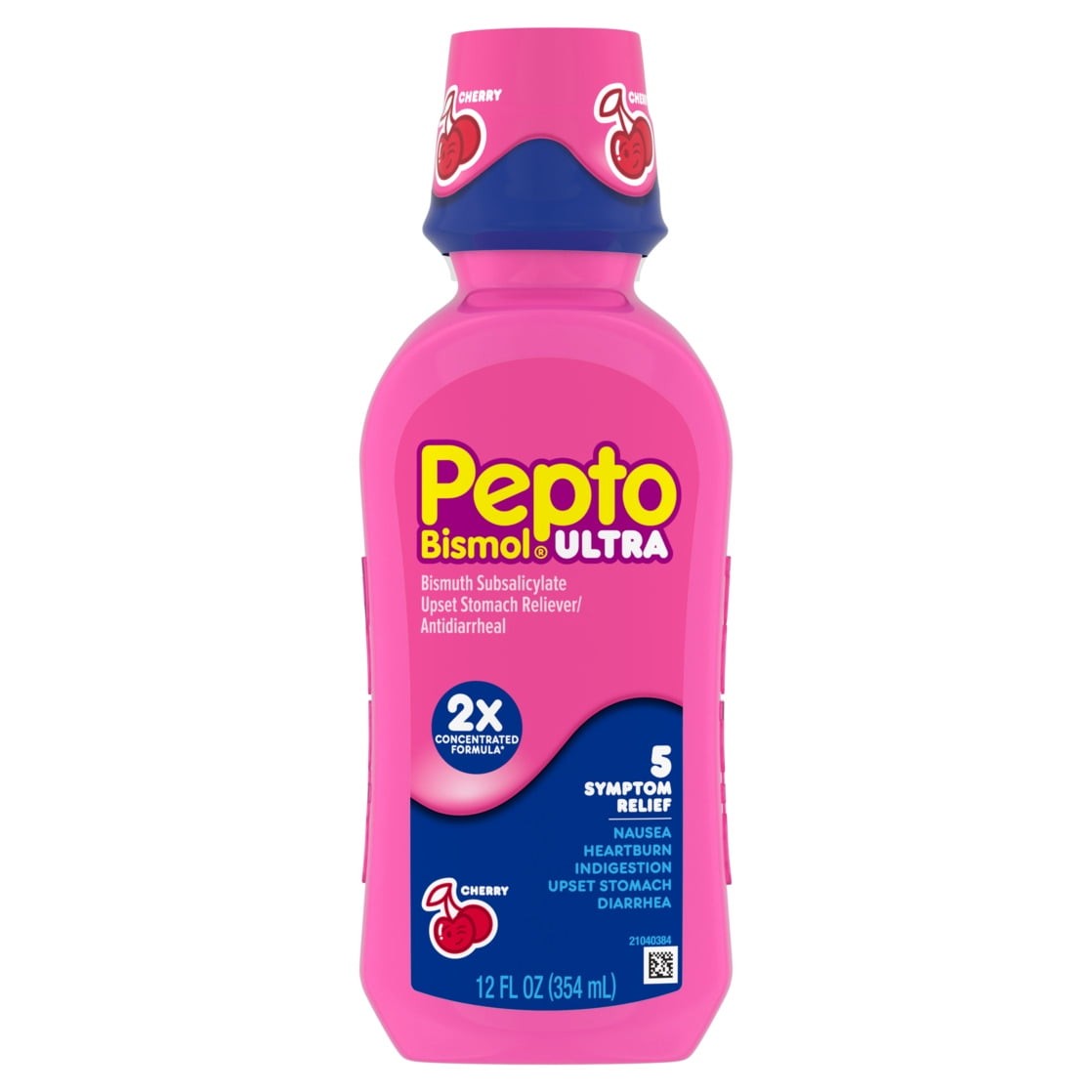 Pepto-Bismol Maximum Strength Liquid, Cherry, 12 Oz