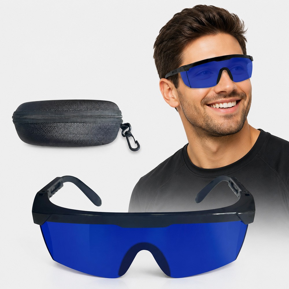 Professional Red Light Therapy Glasses Laser Protection Glasses Safety Goggles
