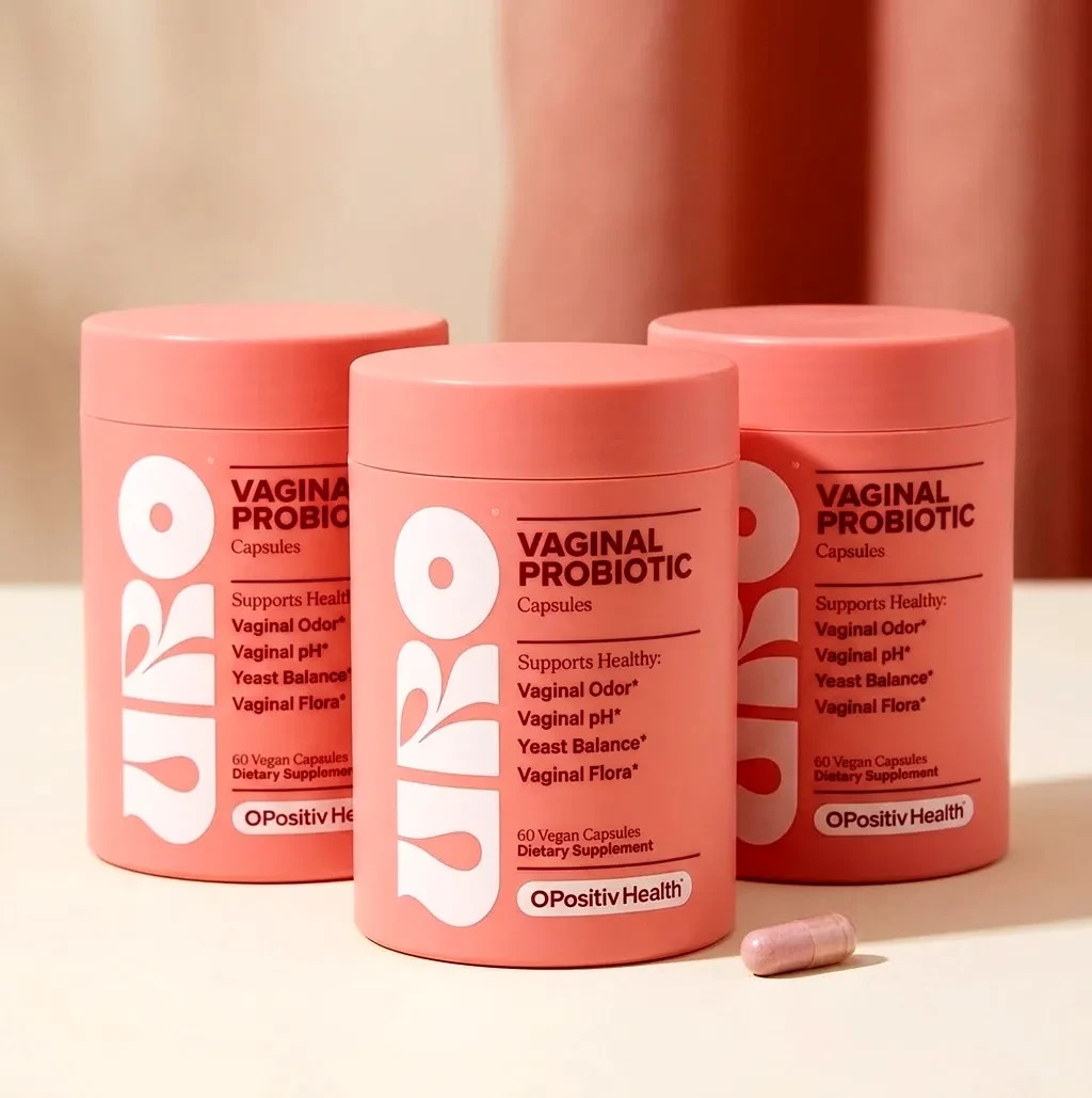 3PACK URO O Positiv Vaginal Probiotics for Women pH Balance w Prebiotic