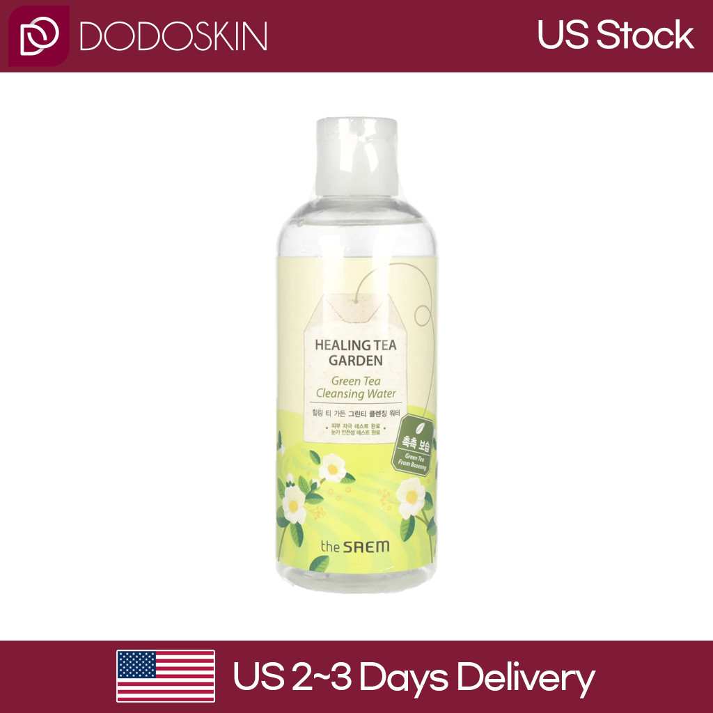 US SELLER the SAEM Healing Tea Garden Green Tea Cleansing Water 300ml