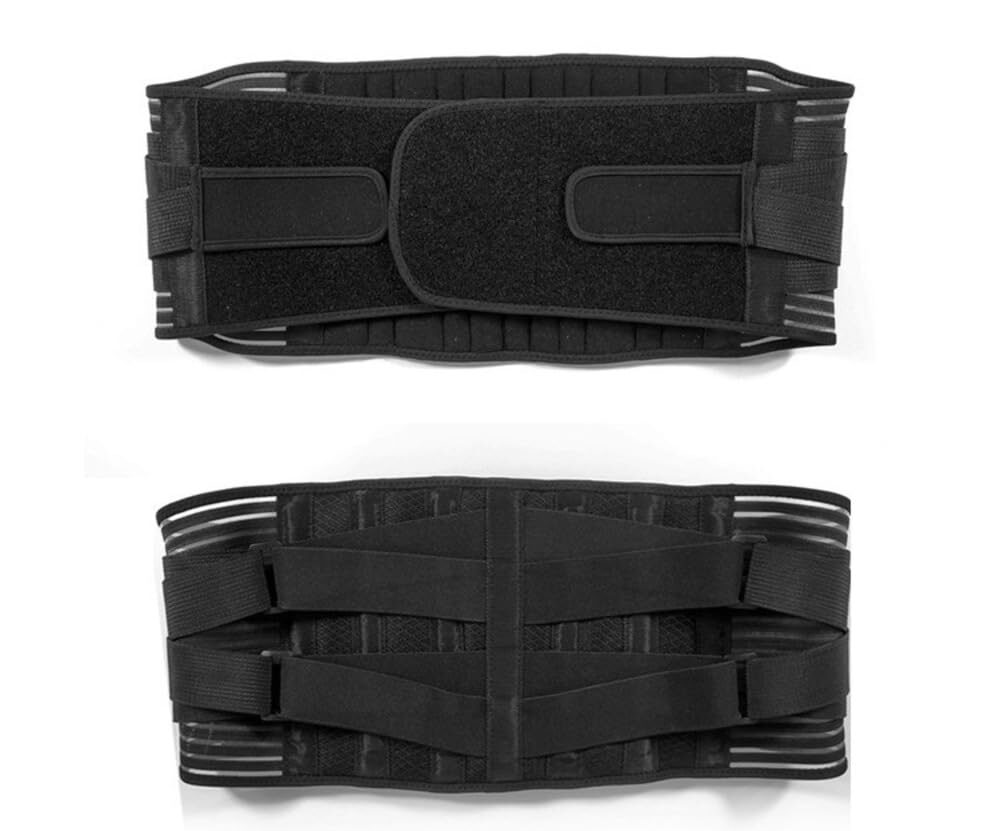 NEW Adjustable Lower Back Brace Lumbar Support Waist Belt Men Women Pain Relief