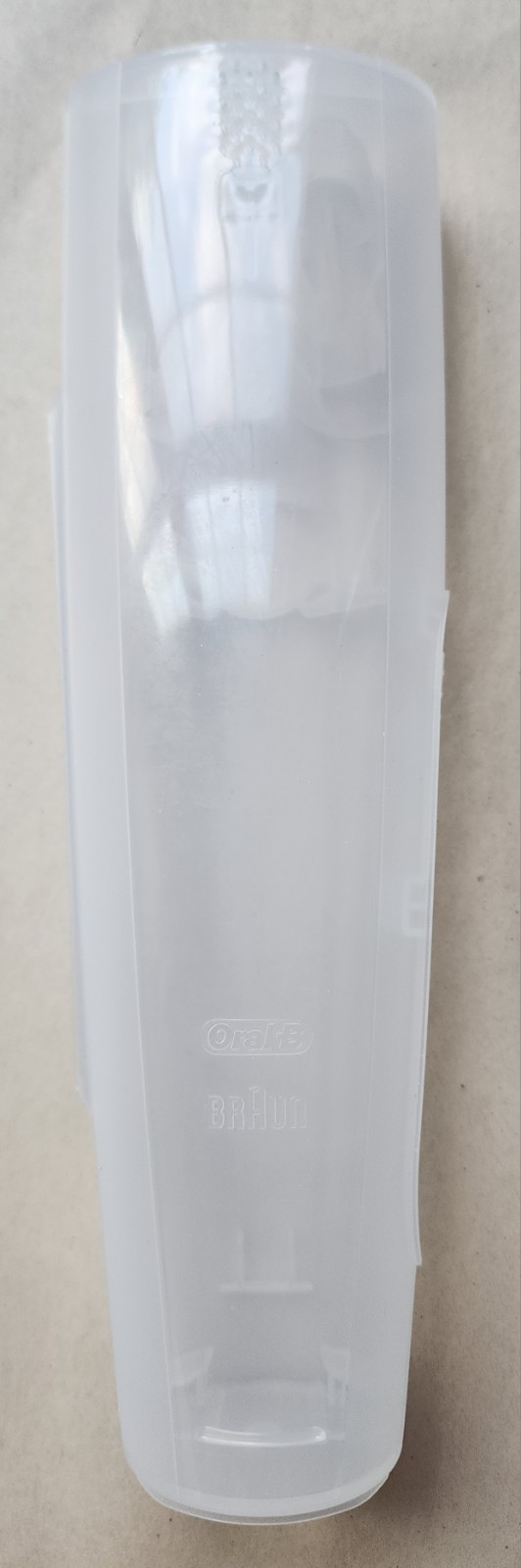 Genuine Oral-B Braun Clear Toothbrush Travel Case for ProCare 1000 2000 3000 Ser