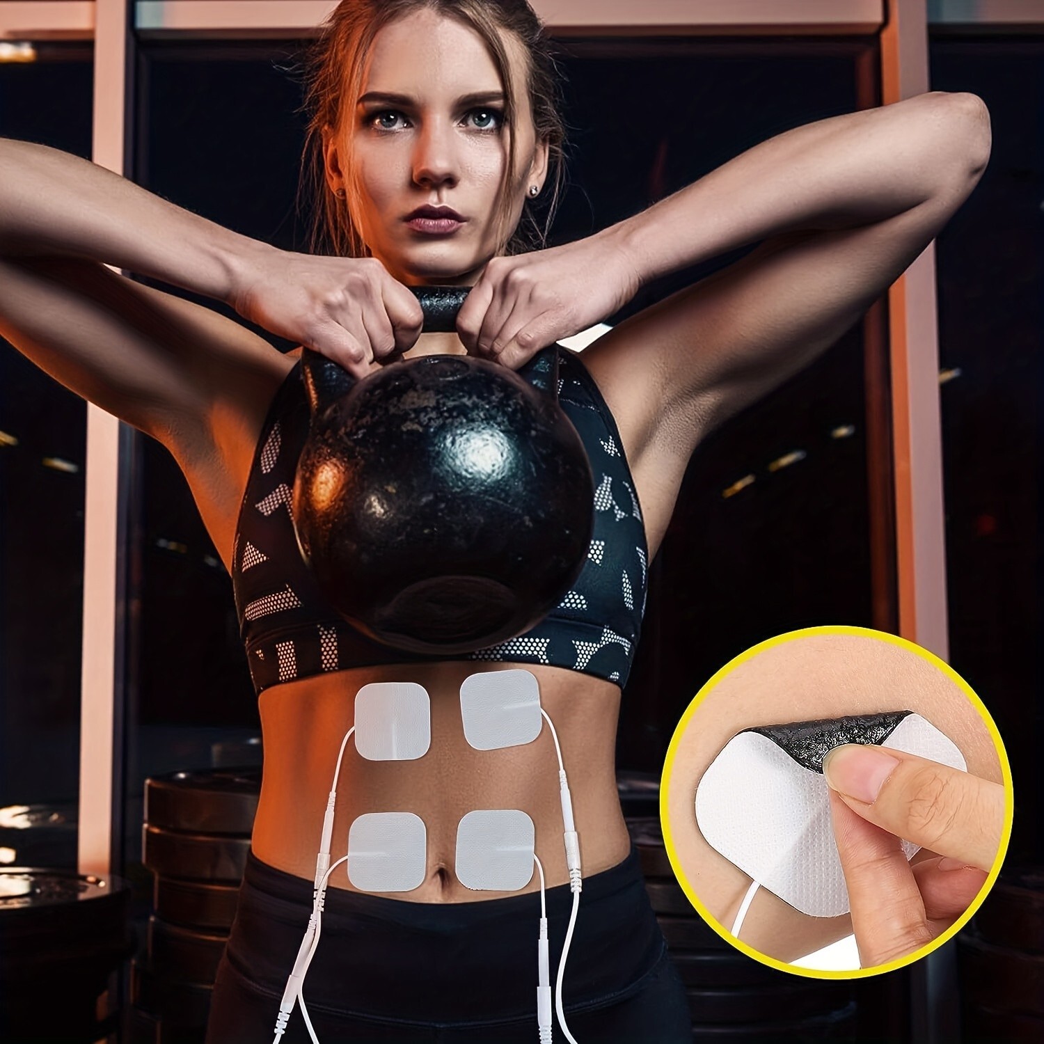 40 TENS Electrode Pads EMS Replacement Unit 7000 3000 2×2 Muscle Stimulator BULK
