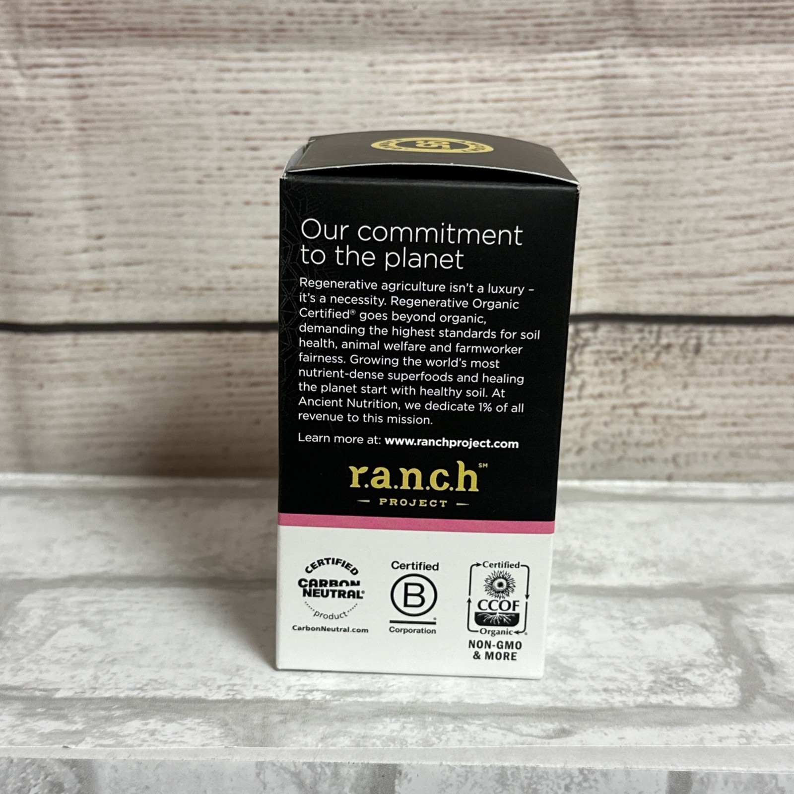 Ancient Nutrition Regenerative Organic Certified Women’s Once Daily Probiotics