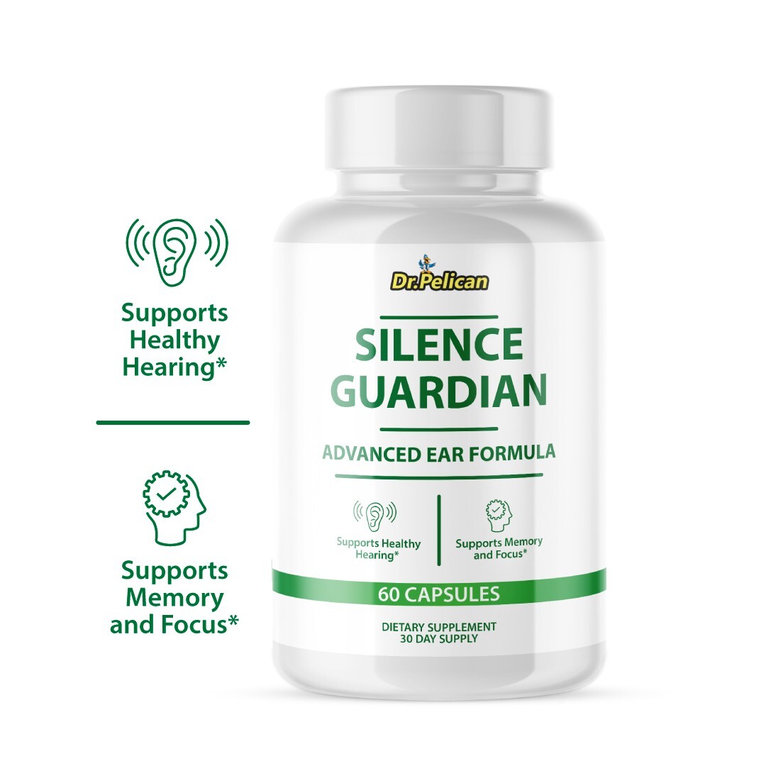 Silence Guardian- Hearing Support- 3 Bottles- 180 Capsules