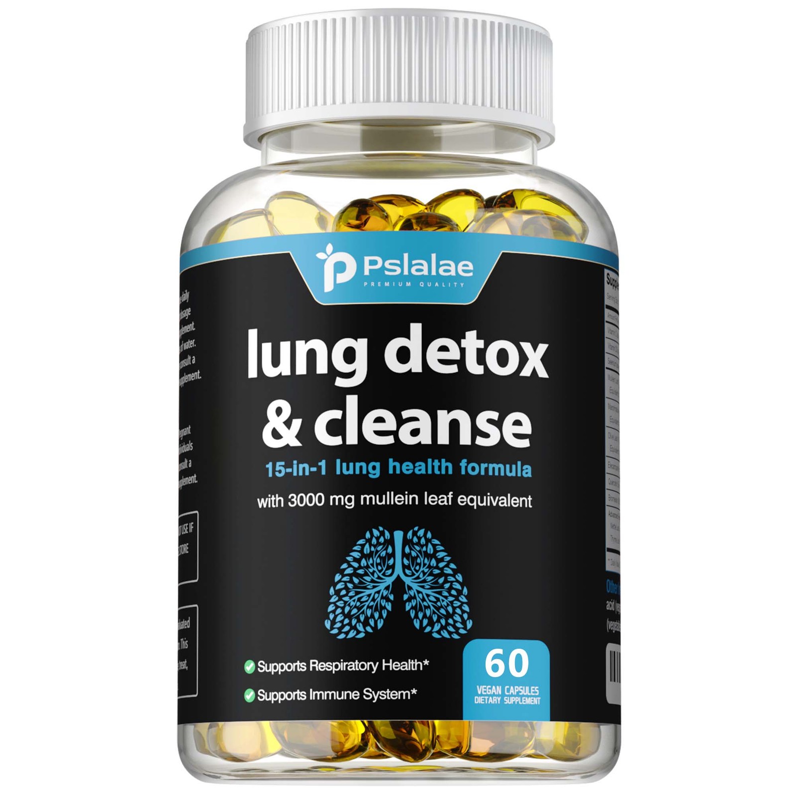 Lung Detox & Cleanse – Mullein Leaf, Respiratory Health, Reduced Inflammation