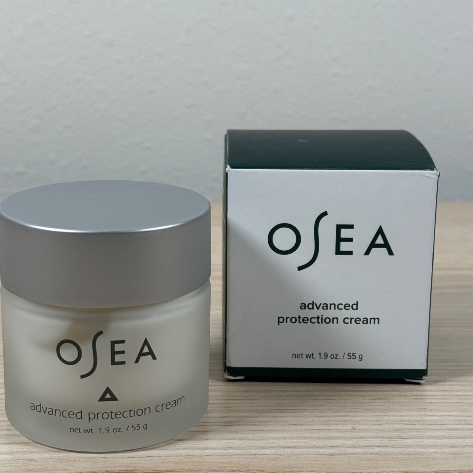 OSEA Advanced Protection Cream Smooths Deeply Nourishes & Moisturizes 1.9oz NEW