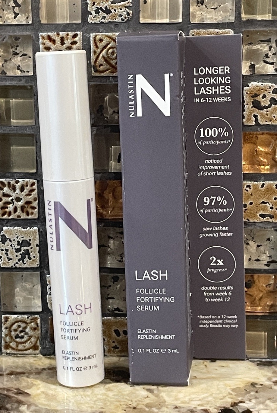 NULASTIN Lash Follicle Fortifying Serum 3 ml/0.1 fl oz Full Size NIB Sealed