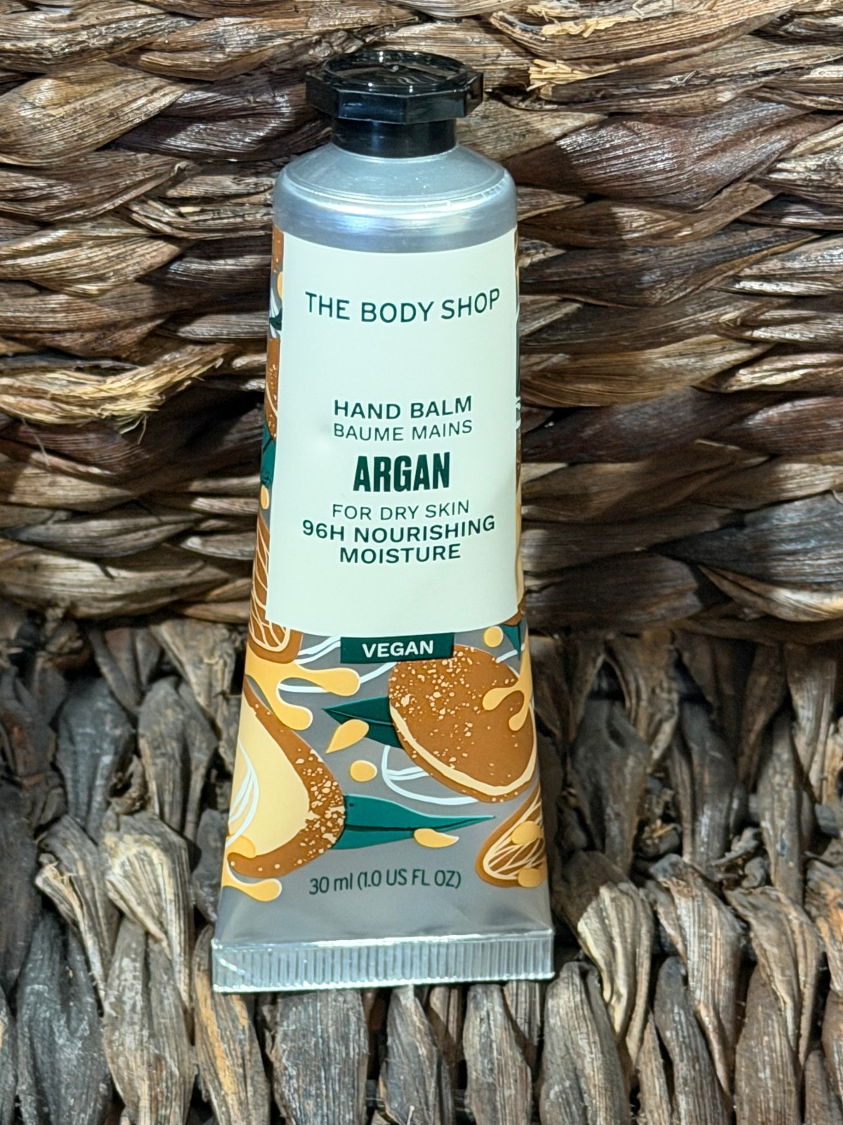 The Body Shop Argan Hand 1.0 oz Balm -Brand NEW- SEALED!