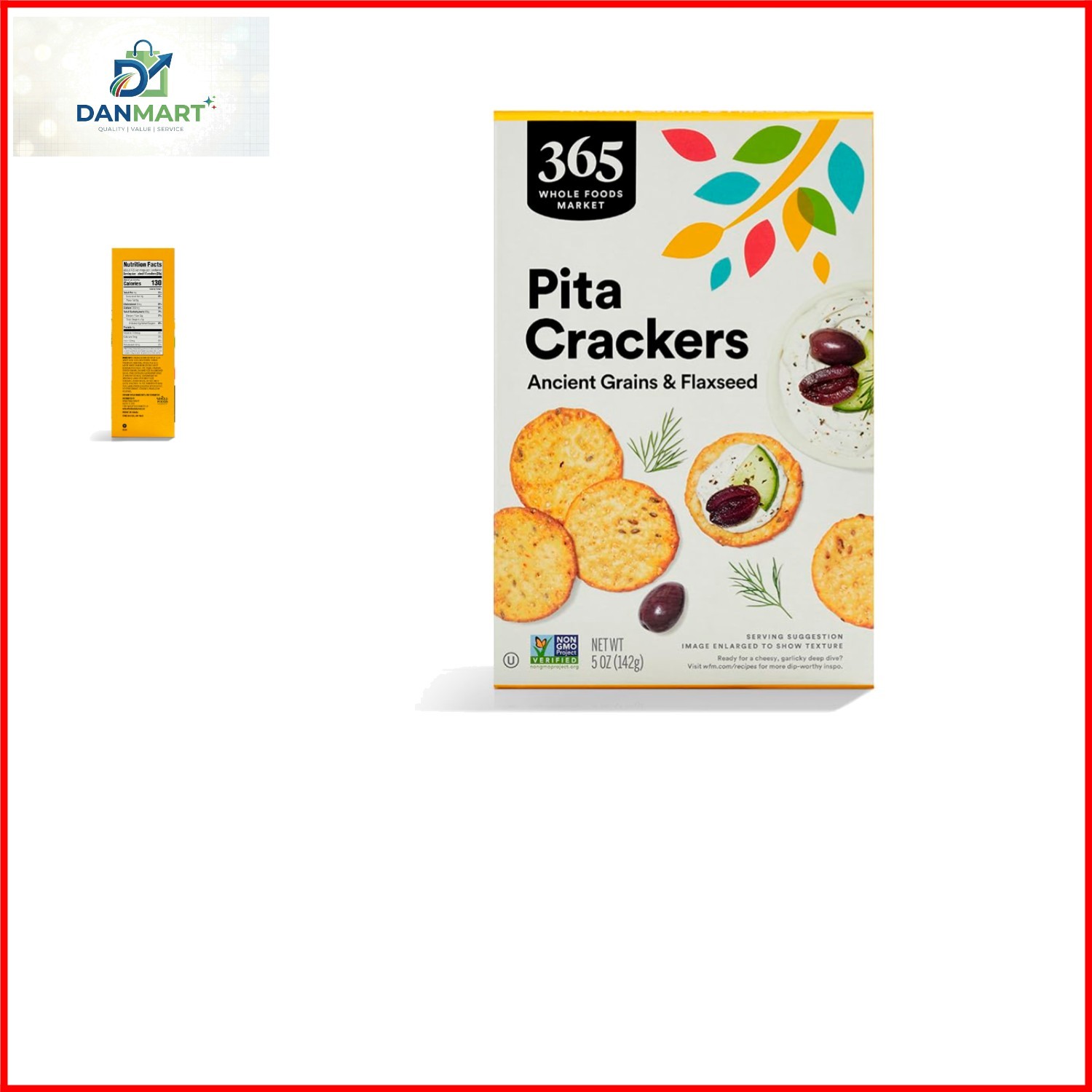 Cracker Pita Ancient Grain, 5 Ounce