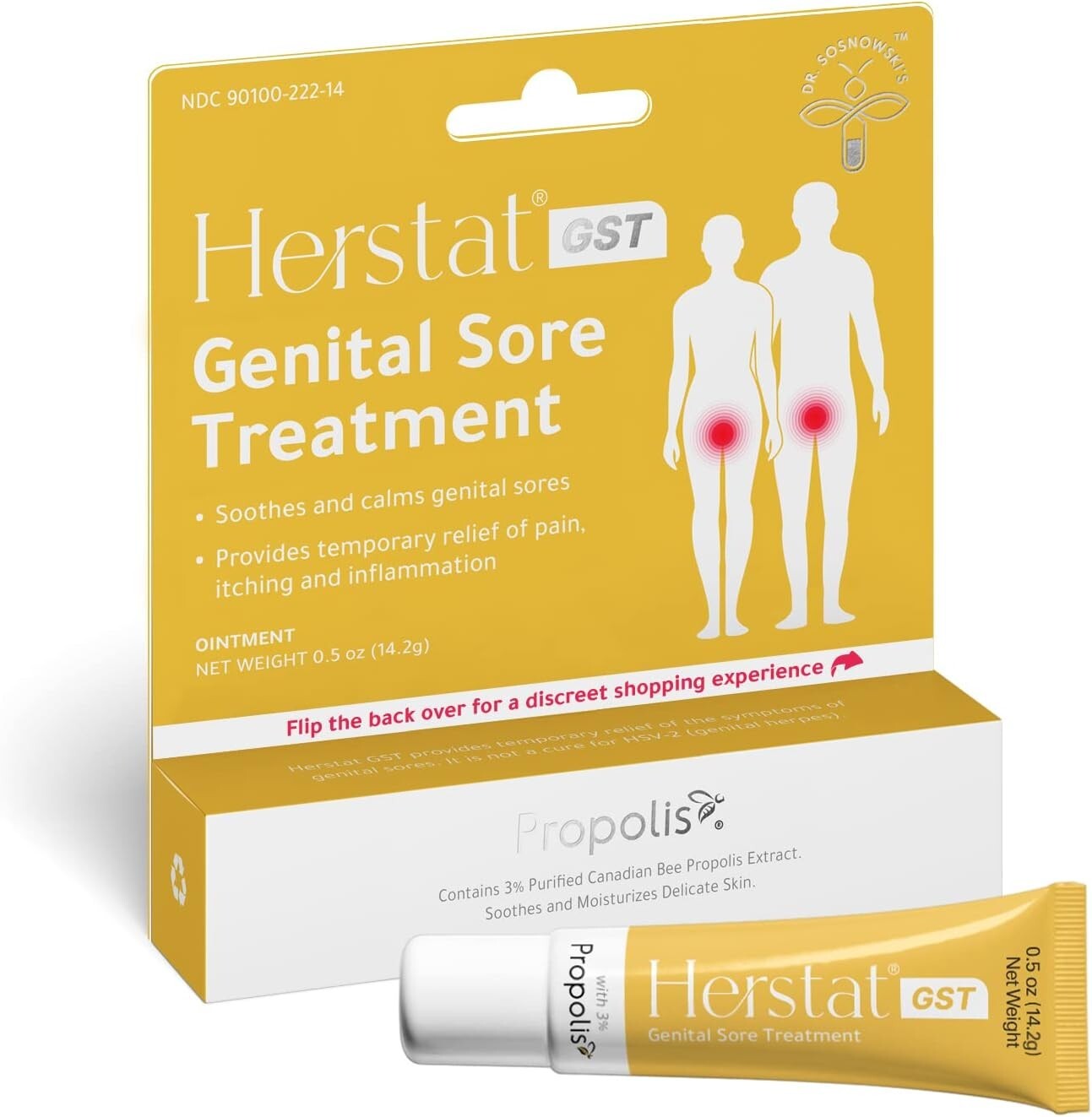 Soothing Genital Sore Relief Ointment – Fast-Acting, Natural & Easy to Apply