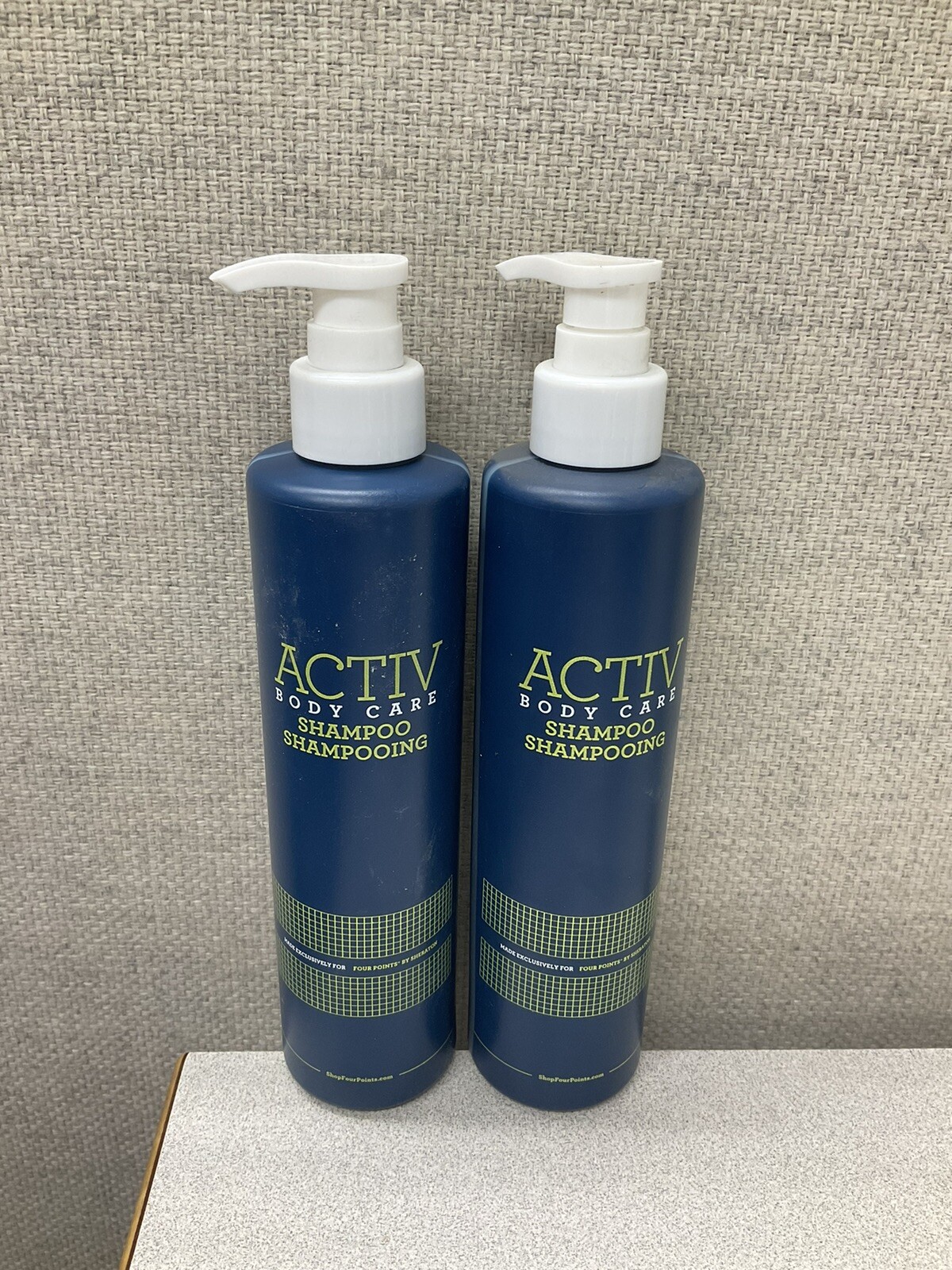 LOT 2 ACTIV Body Care Shampoo Four Points 12.17 FL.OZ. 360ML