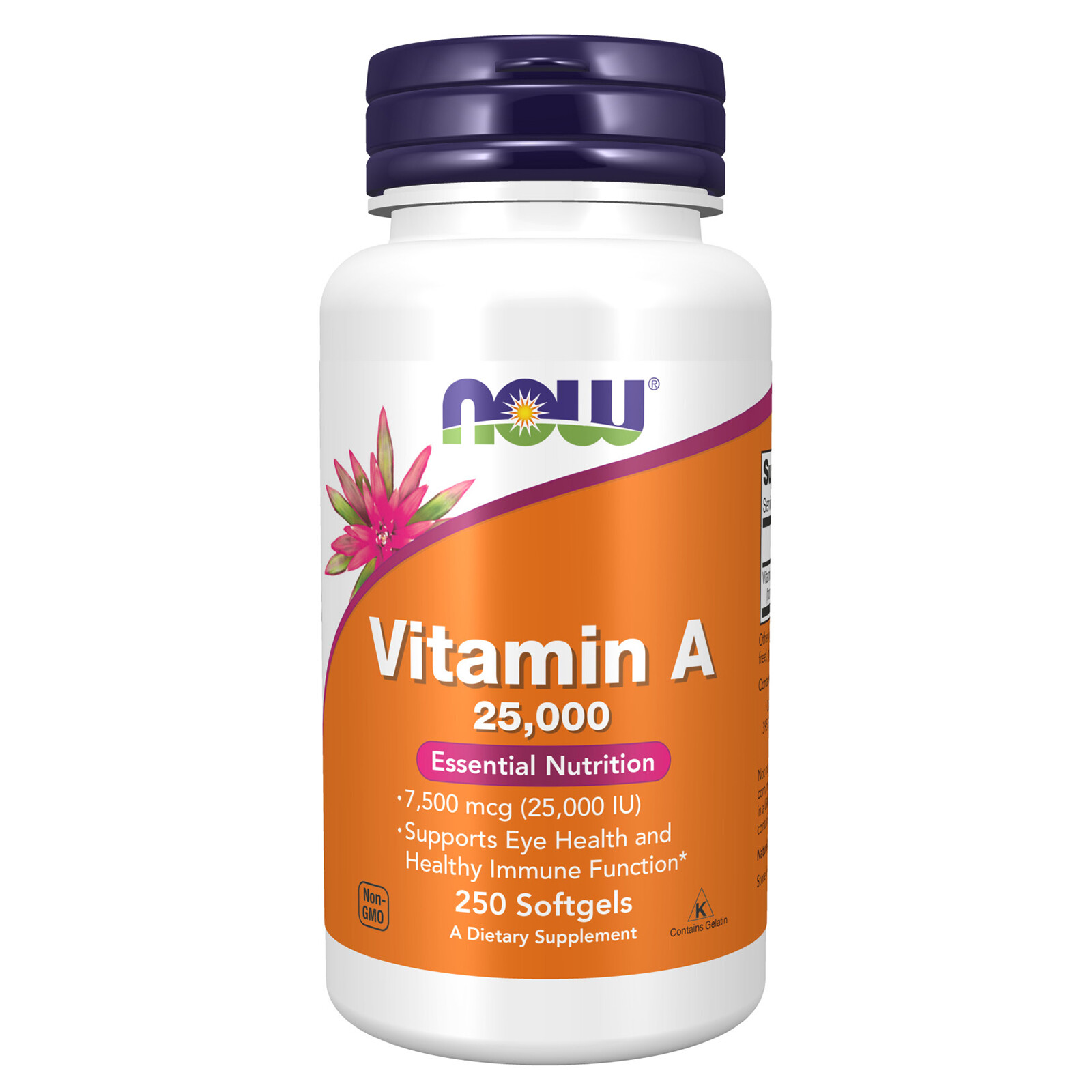 NOW FOODS Vitamin A 25,000 – 250 Softgels