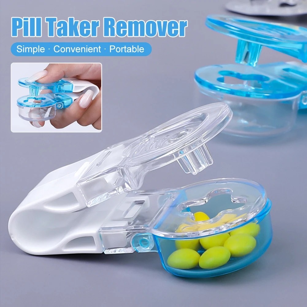 Portable Pill Taker Pollution Medicine Popper Tablet Dispenser For The Elderly