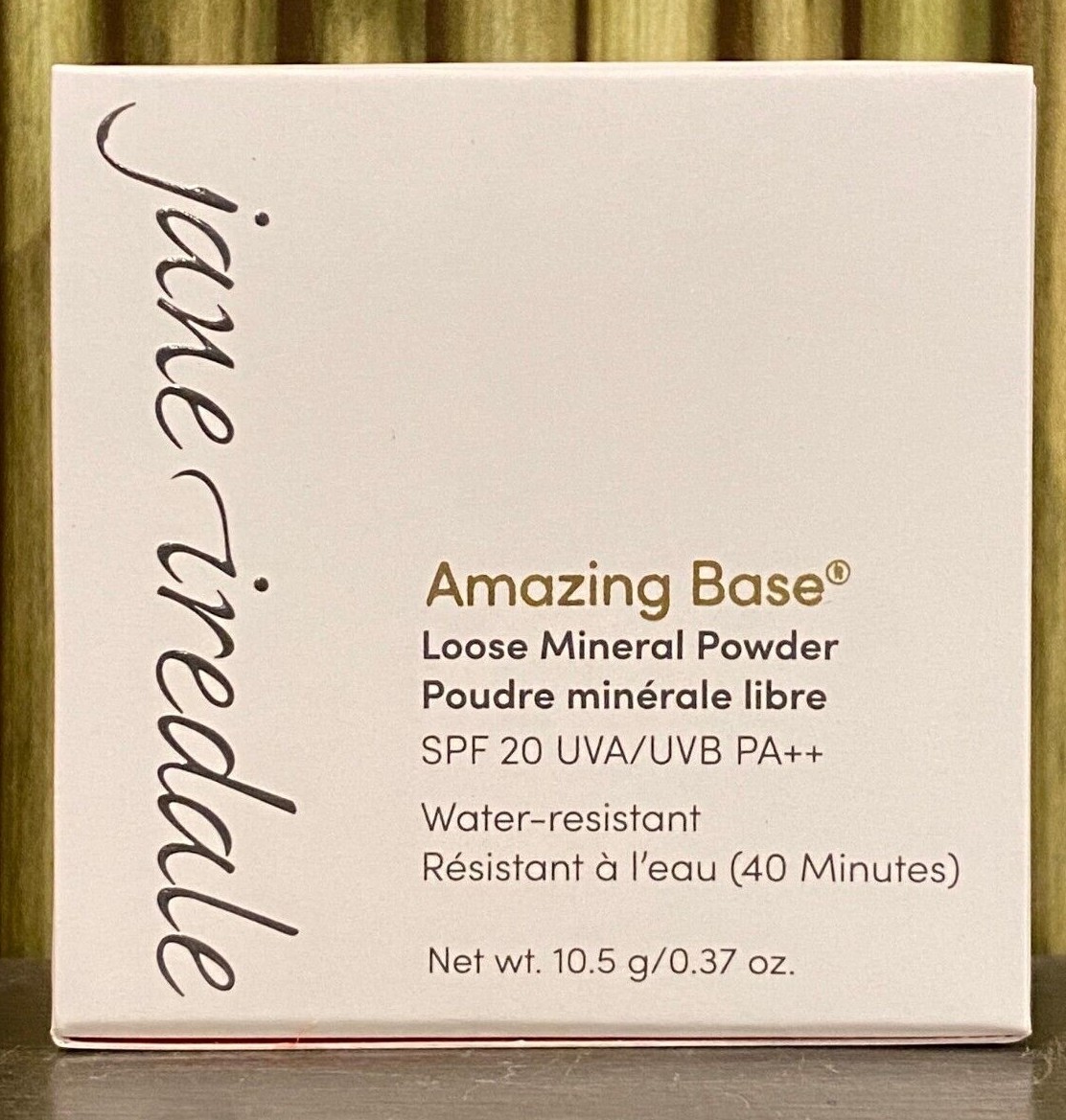 Jane Iredale Amazing Base Loose Mineral Powder SPF 20 NEW In Box 0.37 oz NEW